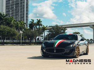 Maserati GranTurismo Custom Wheels - HF-3 by Vossen - Gloss Gold Maserati GranTurismo Custom Wheels - HF-3 by Vossen - Gloss Gold